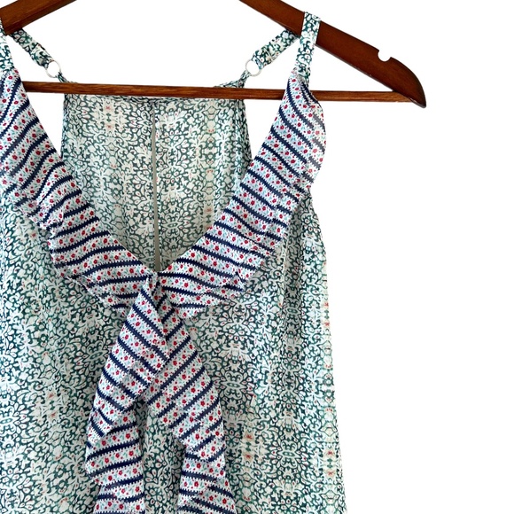 CAbi Garden Party Flowy Floral Print Sleeveless Maxi Dress Size 0 - Picture 6 of 14